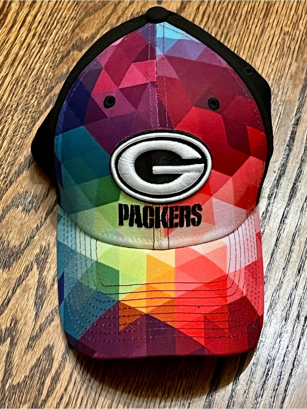 NWOT Green Bay Packers New Era 23 Crucial Catch 39THIRTY stretch fitted hat M/L